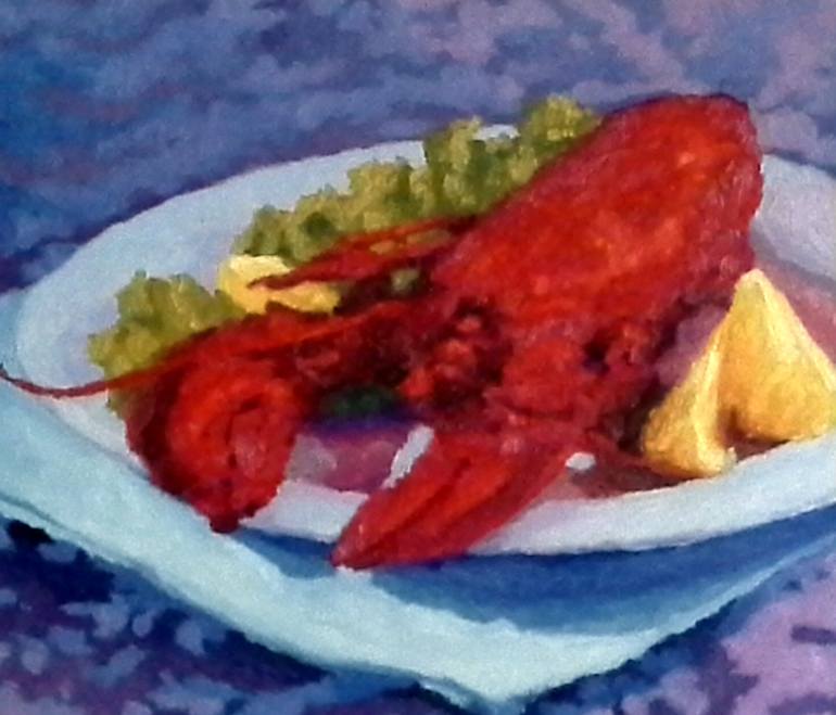 Original Expressionism Food Painting by Sydney Hall