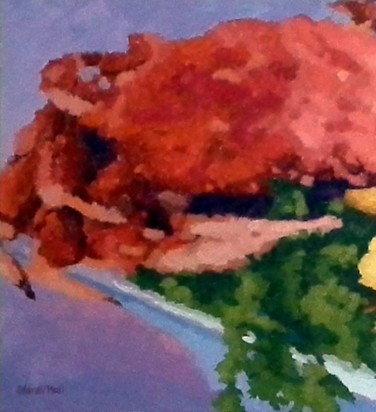 Original Expressionism Food Painting by Sydney Hall