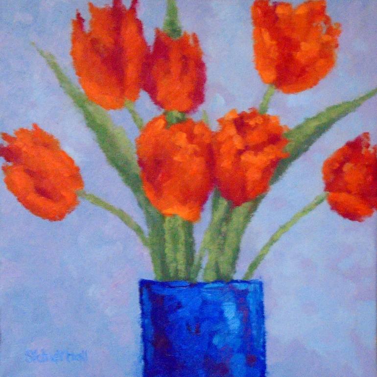 Spring Jewels Painting by Sydney Hall Saatchi Art