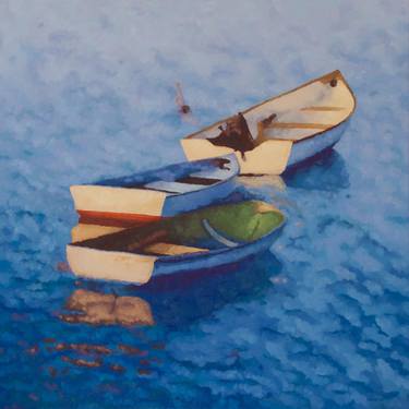 Print of Expressionism Boat Paintings by Sydney Hall