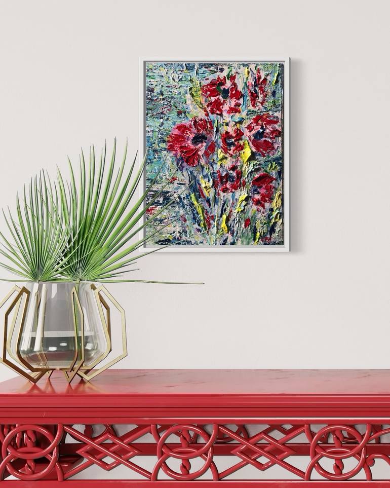 Original Fine Art Abstract Painting by Natalia Kutova