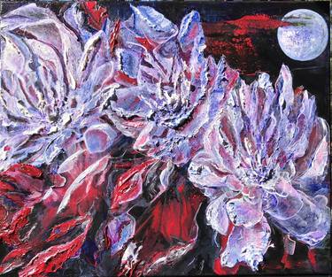 Original Fine Art Floral Paintings by Natalia Kutova