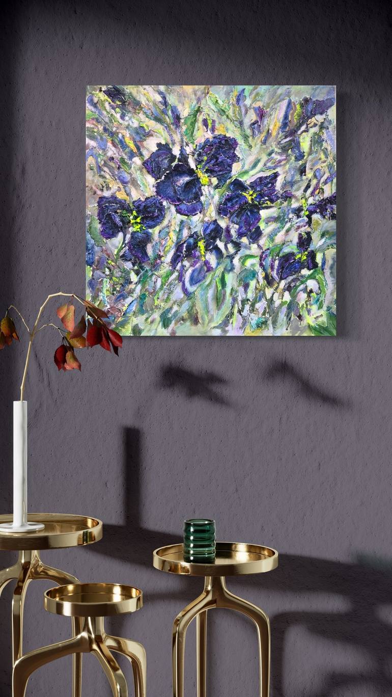 Original Fine Art Floral Painting by Natalia Kutova