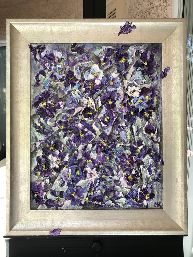 Original Fine Art Abstract Painting by Natalia Kutova