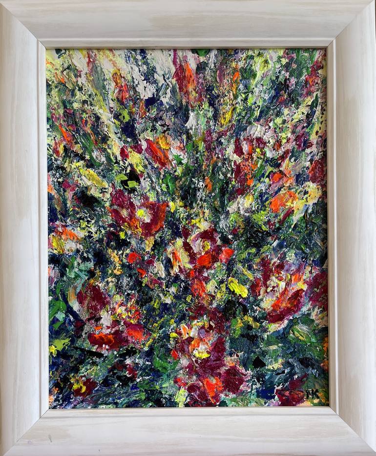 Original Impressionism Abstract Painting by Natalia Kutova