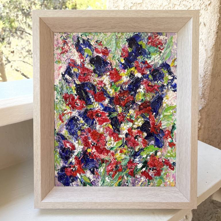 Original Floral Painting by Natalia Kutova