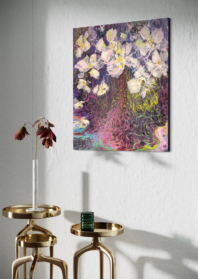 Original Fine Art Abstract Painting by Natalia Kutova