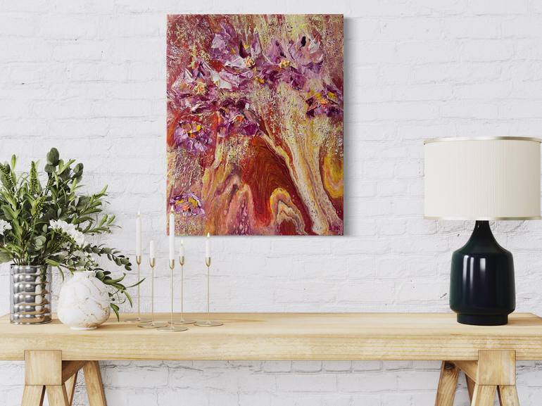 Original Fine Art Abstract Painting by Natalia Kutova