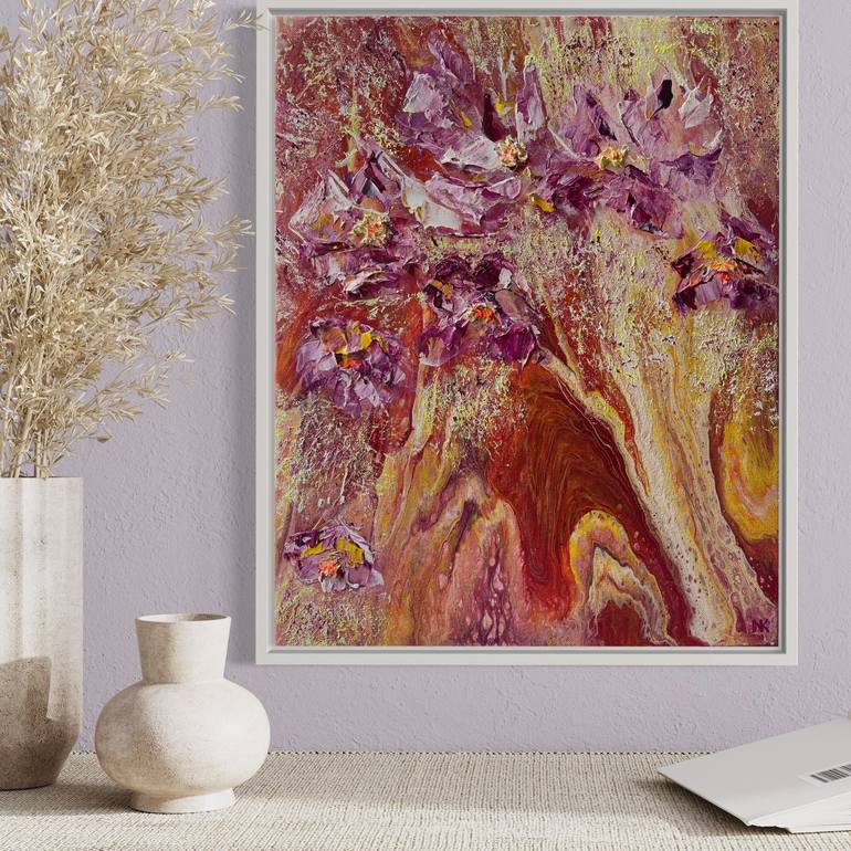 Original Fine Art Abstract Painting by Natalia Kutova