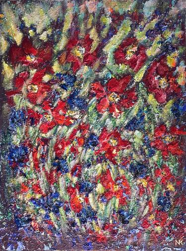 Original Floral Paintings by Natalia Kutova