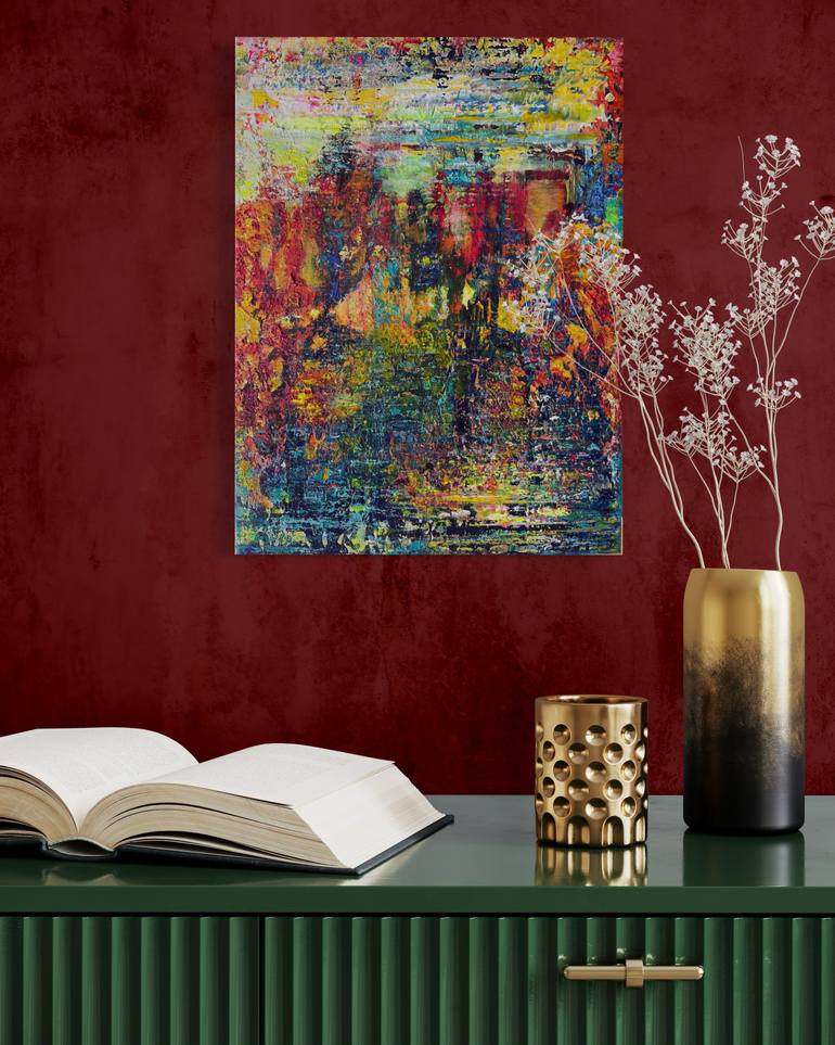 Original Abstract Painting by Natalia Kutova