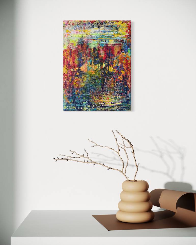 Original Abstract Painting by Natalia Kutova
