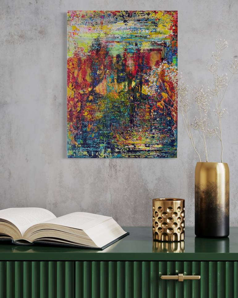 Original Abstract Painting by Natalia Kutova