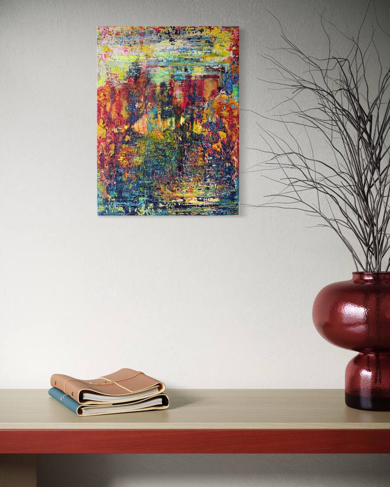 Original Abstract Painting by Natalia Kutova