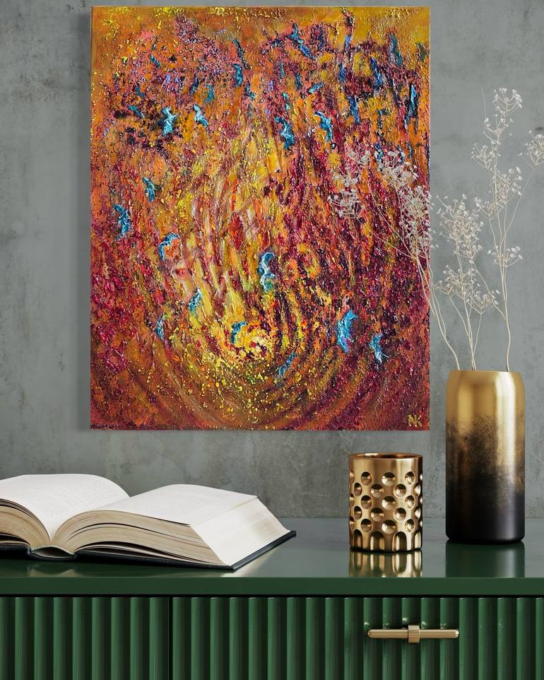 Original Abstract Painting by Natalia Kutova