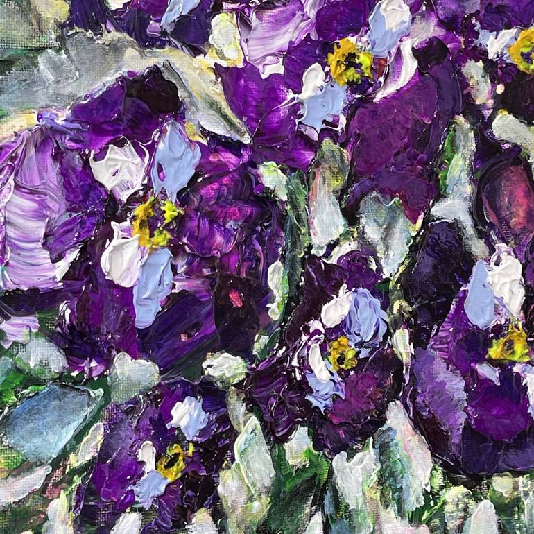 Original Floral Painting by Natalia Kutova