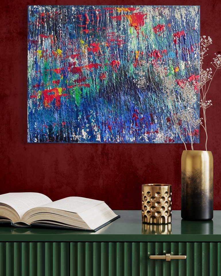 Original Abstract Painting by Natalia Kutova