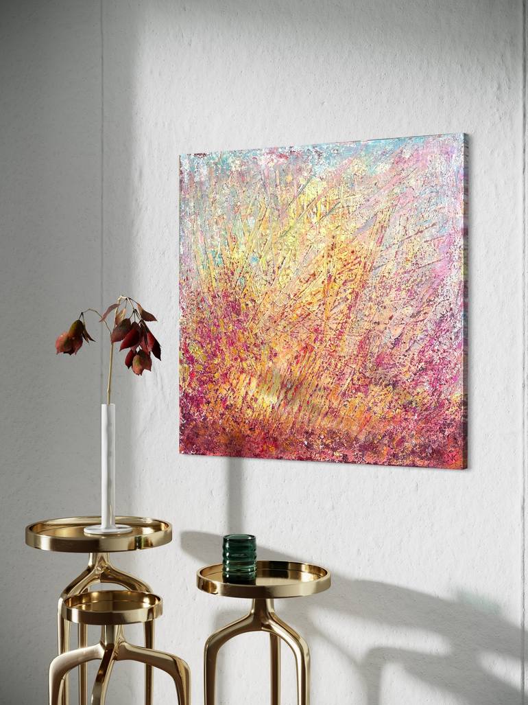 Original Impressionism Abstract Painting by Natalia Kutova