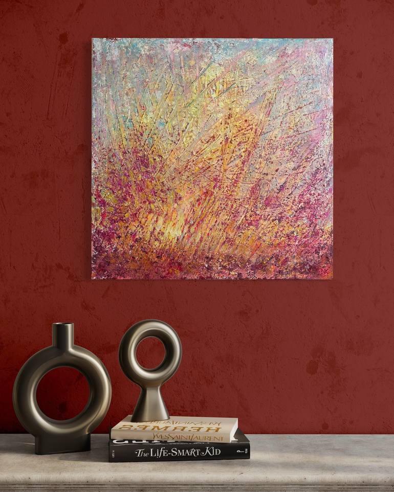 Original Impressionism Abstract Painting by Natalia Kutova