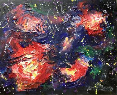 Original Abstract Expressionism Abstract Paintings by Liam Murphy