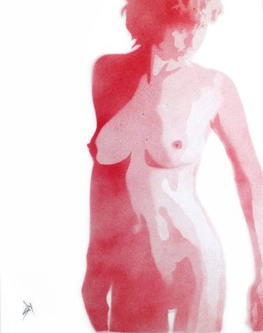 Original Abstract Nude Paintings by Juan Sly