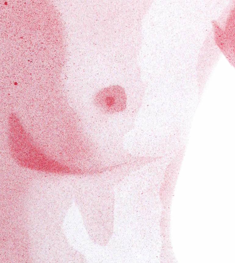 Original Abstract Nude Painting by Juan Sly