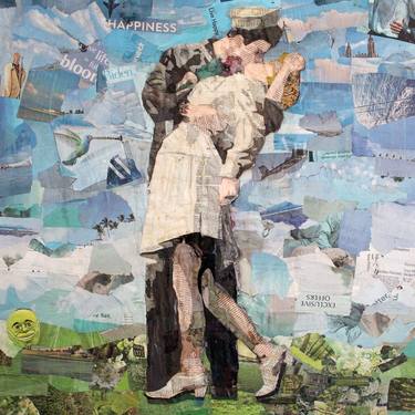 Saatchi Art Artist Juan Sly; Collage, “Absence of Bullets (collage).” #art