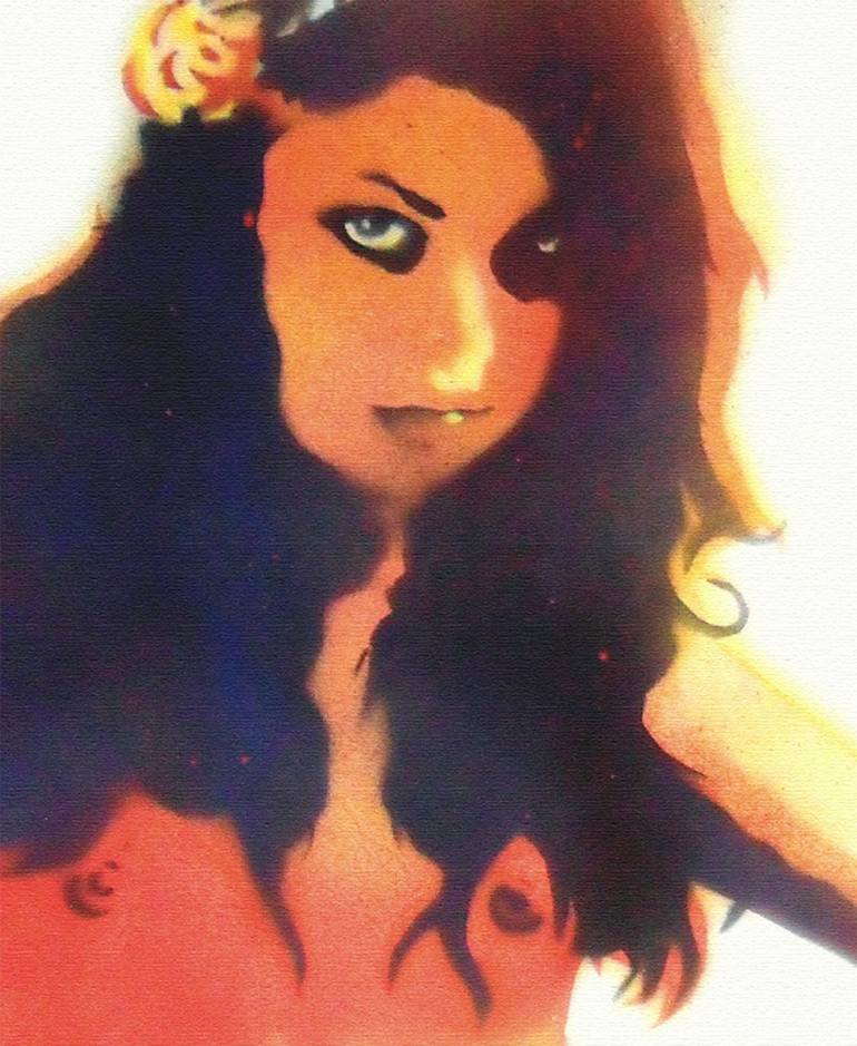 Original Nude Painting by Juan Sly