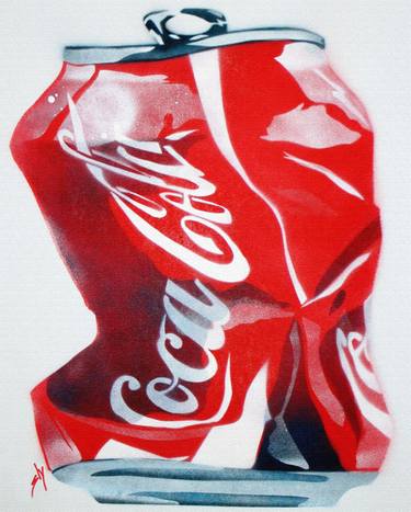 Original Abstract Food & Drink Paintings by Juan Sly