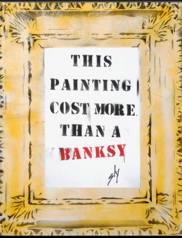 Costs more than a Banksy (on The Daily Telegraph). thumb