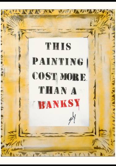 Costs more than a Banksy (on plain paper). thumb