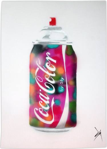 Original Pop Art Food & Drink Paintings by Juan Sly