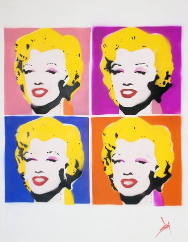 Original Abstract Celebrity Paintings by Juan Sly