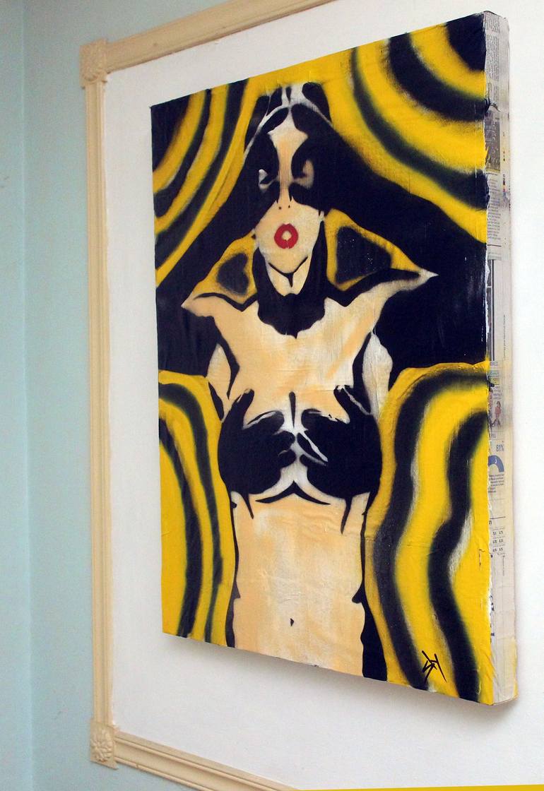 Original Pop Art Pop Culture/Celebrity Painting by Juan Sly