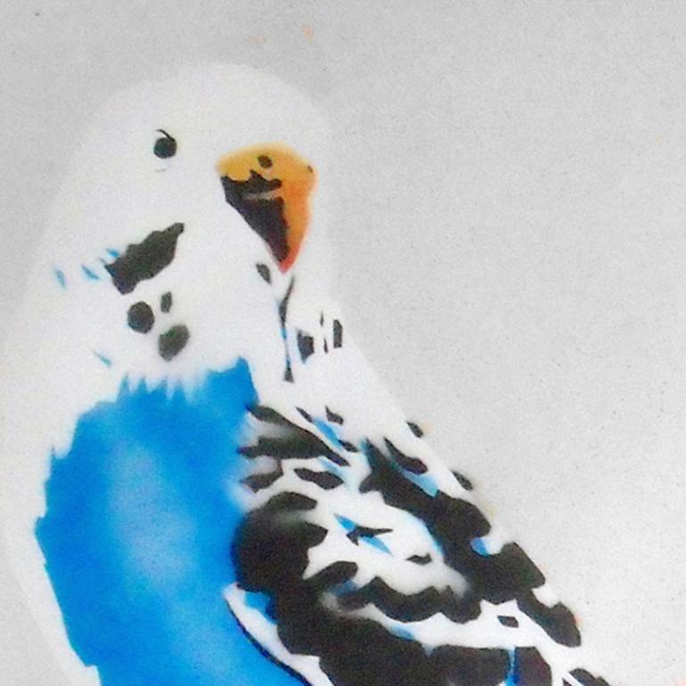 Original Abstract Animal Painting by Juan Sly