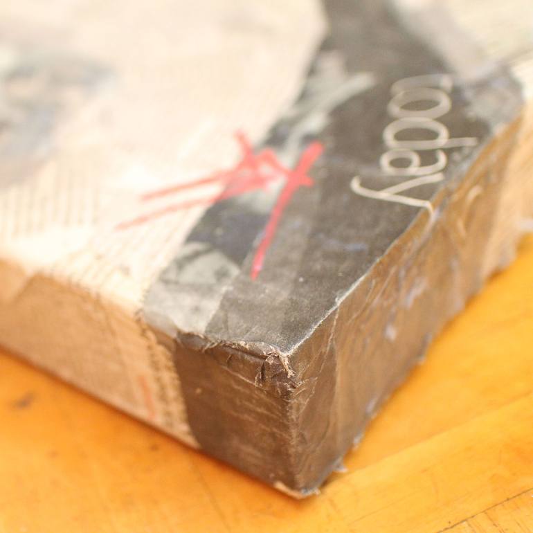 Original Abstract Body Collage by Juan Sly