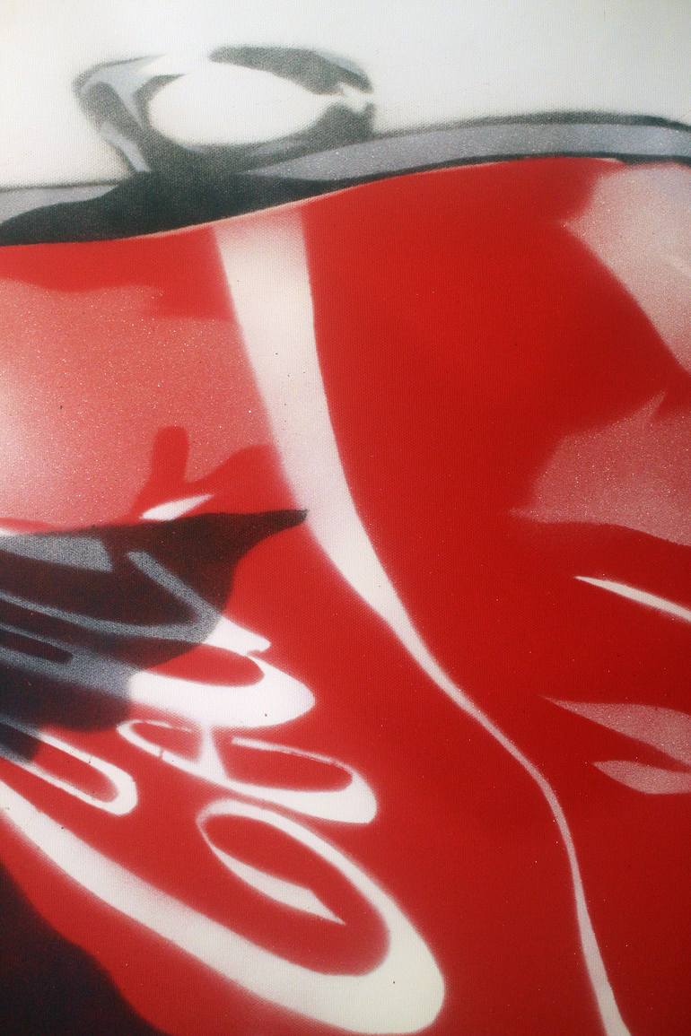 Original Abstract Food & Drink Painting by Juan Sly