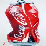 Crushed Coke (on plain paper). by Juan Sly
