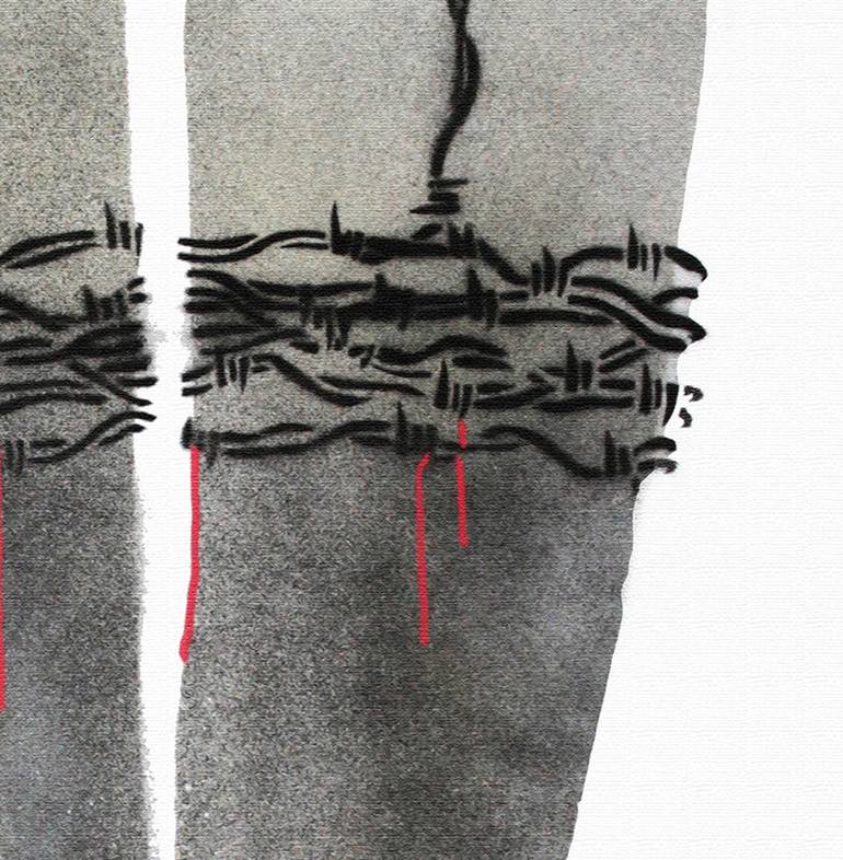 Original Pop Art Fantasy Painting by Juan Sly