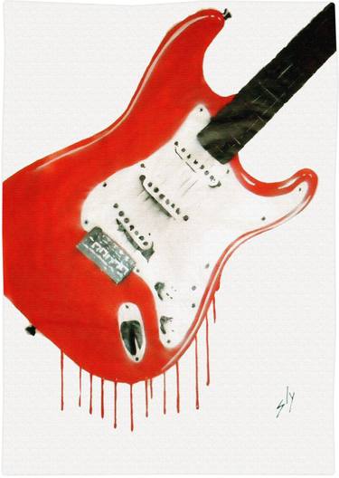 Original Pop Art Music Paintings by Juan Sly