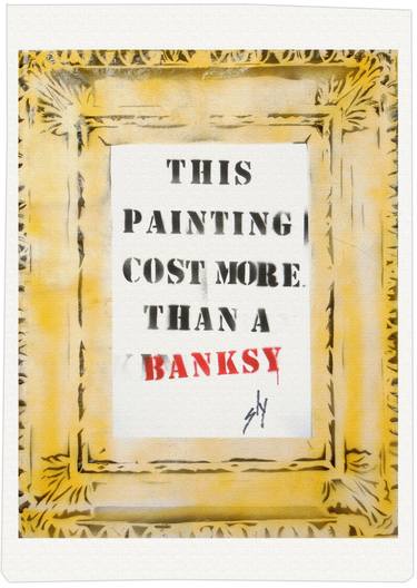 Costs more than a Banksy (on gorgeous watercolour paper). thumb