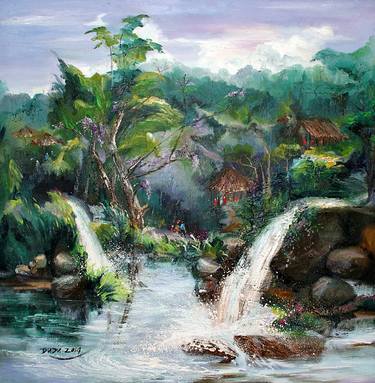 Print of Realism Nature Paintings by Dudu Nguyen