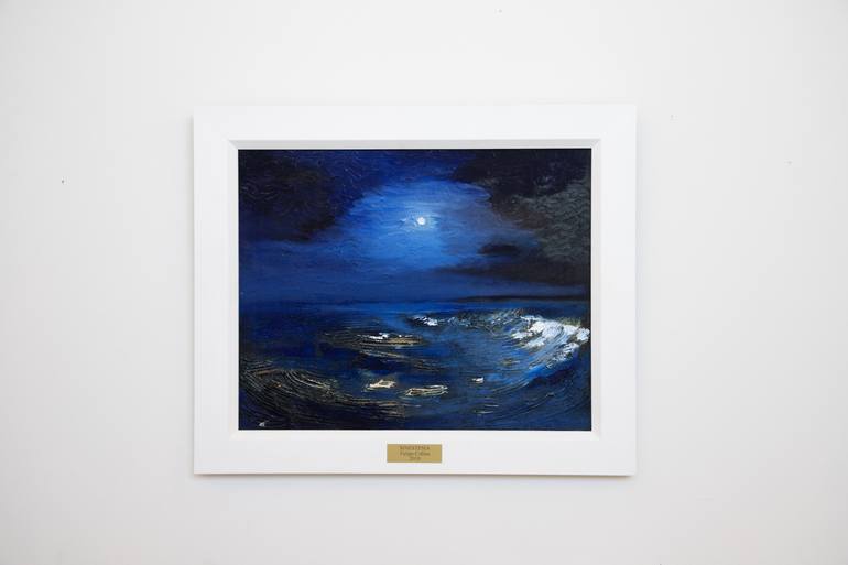 Original Conceptual Seascape Painting by Felipe Colina