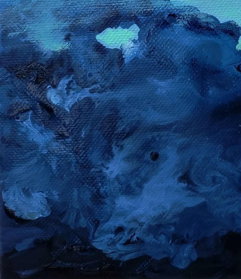 Original Abstract Nature Painting by Elena Mosurak