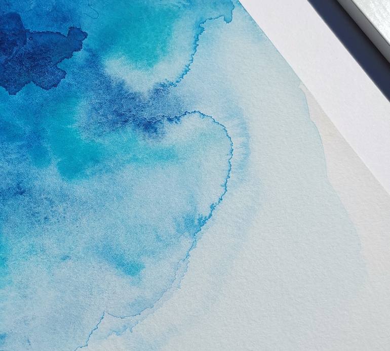 Original Abstract Expressionism Abstract Painting by Elena Mosurak