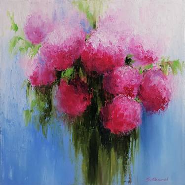 Original Fine Art Floral Paintings by Elena Mosurak