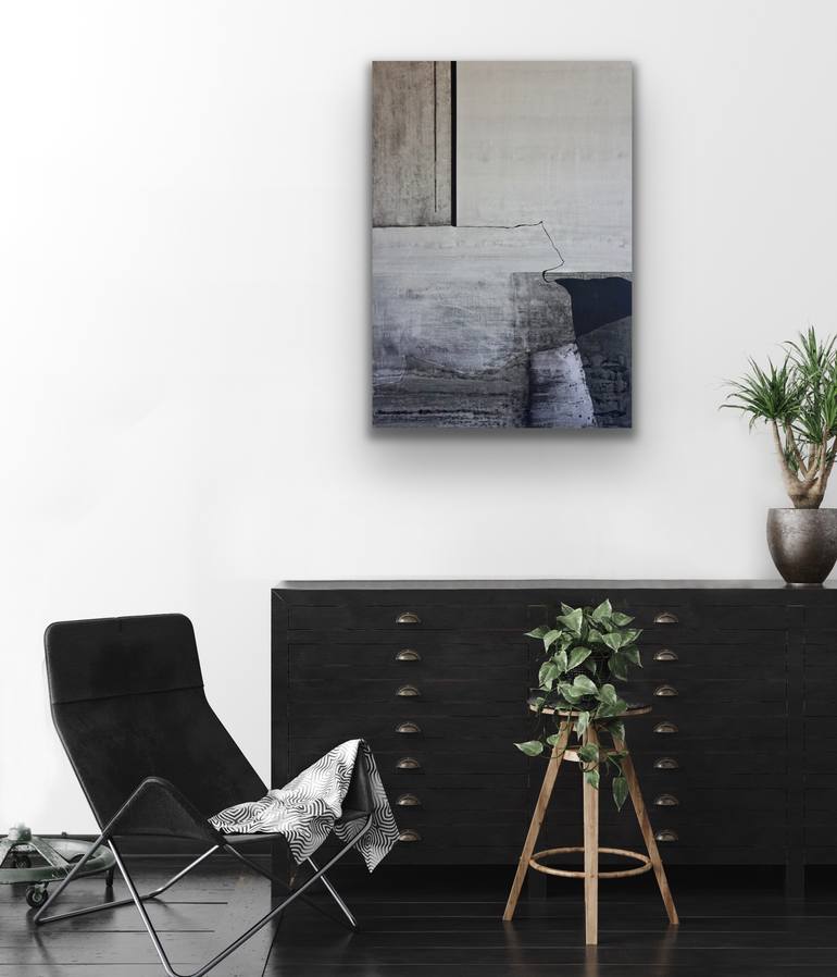 Original Abstract Expressionism Abstract Painting by Rachel Newton