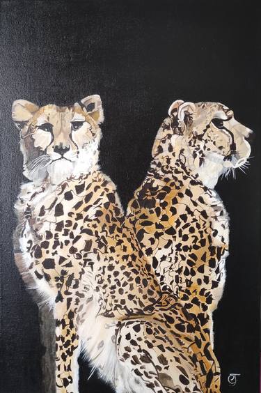 Original Fine Art Animal Painting by Caroline Jenkins
