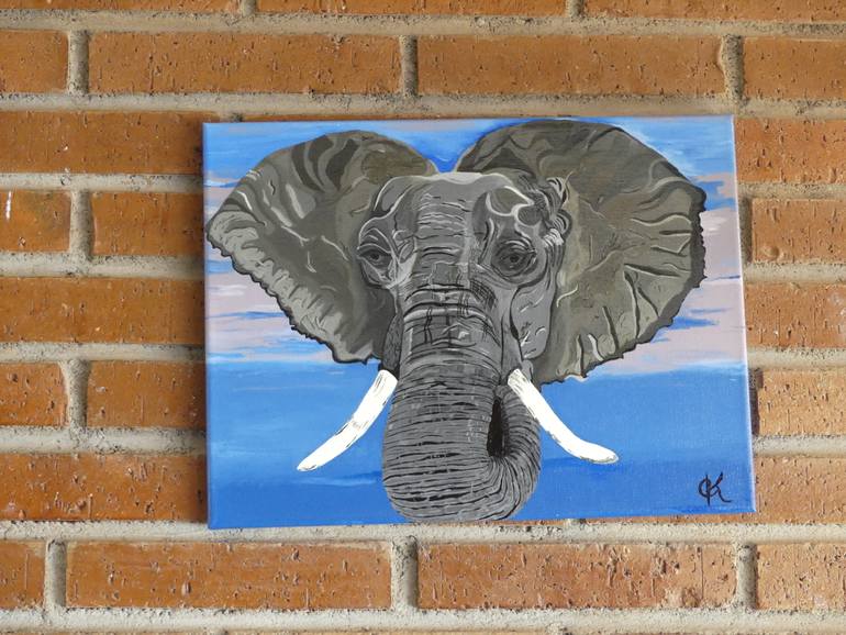 Original Figurative Animal Painting by Caroline Jenkins