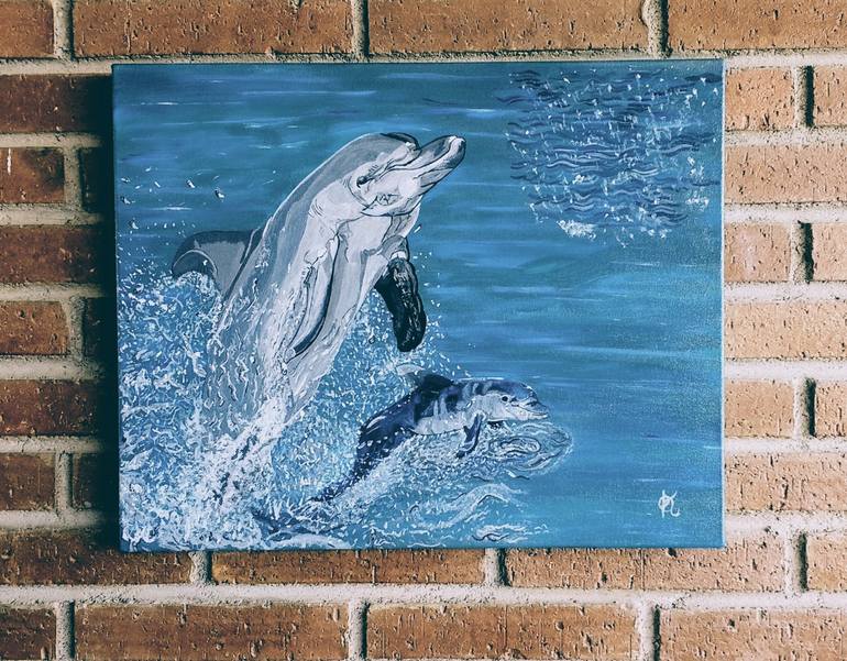 Original Figurative Animal Painting by Caroline Jenkins